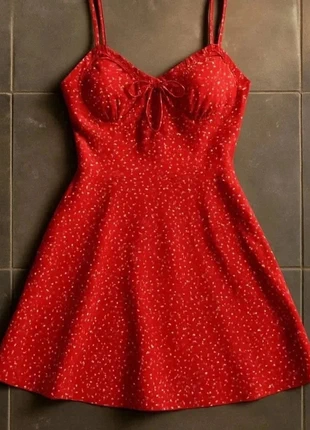 Robe Rouge Bretelles Imprimée – Romantique / Bohème Chic / Vintage / Été, brand: Maison Élodiane, condizioni: Ottime, taglia: M / IT 42 / EU 38, €44.99, €47.94 include la Protezione acquisti Pro