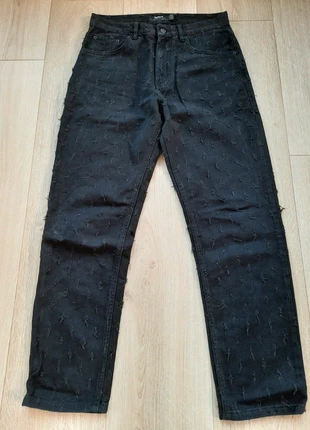 Zwarte broek Pull and Bear maat 38 L32, marca: Pull & Bear, estado: Muy bueno, tamaño: M, 8,00 €, 9,10 € Protección al comprador incluida