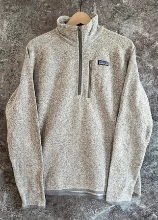 Sweat polaire gris ¼ zip homme Patagonia taille M Sudadera polar Felpa pile Fleecepullover, marca: Patagonia, estado: Muito bom, tamanho: M, €63.00, €66.85 inclui Proteção do Comprador