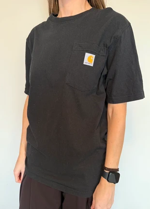 Carhartt tshirt | zwart, merk: Carhartt, staat: Heel goed, maat: S, € 14,50, € 15,93 inclusief Kopersbescherming