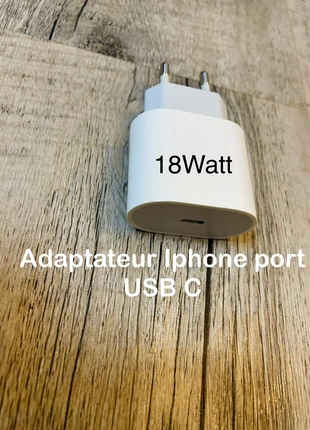 Adaptateur USB C / Prise pour Iphone USB C / Adaptateur pour Iphone Lightning, marque: Apple, état: Très bon état, 15,00 €, 16,45 € Protection acheteurs incluse