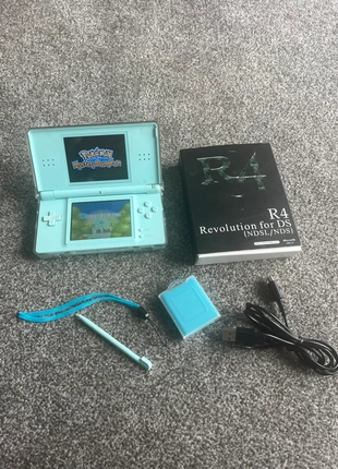 Nintendo Ds lite console / turquoise / pokemon / mario cart / charger / video games, brand: Nintendo, condition: Very good, £55.00, £58.45 includes Buyer Protection