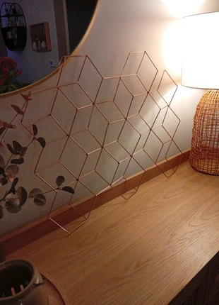 Pèle mêle cuivré Maison du monde, marque: Maisons du Monde, état: Très bon état, 5,00 €, 5,95 € Protection acheteurs incluse