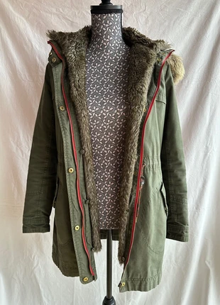 Parca Pelo Sintetico Springfield, marca: Springfield, estado: Muito bom, tamanho: S / 36 / 8, €10.00, €11.20 inclui Proteção do Comprador