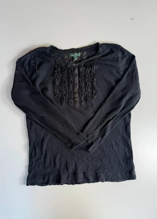 Haut noir à volants Lauren Jeans Co. Ralph Lauren taille XL, marque: Ralph Lauren, état: Très bon état, taille: XL, 7,20 €, 8,26 € Protection acheteurs incluse