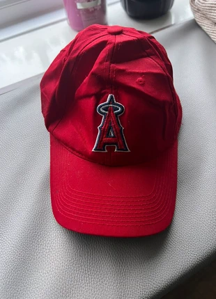 MLB Los Angeles Angels Cap – Red – One Size – Vintage OC Sports Teamwear, brand: MLB, condition: Good, size: One size, £11.99, £13.29 includes Buyer Protection