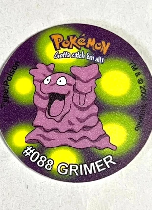 Tazo Original Pokémon 88 #Grimer, brand: Pokémon, condizioni: Ottime, €2.00, €2.80 include la Protezione acquisti
