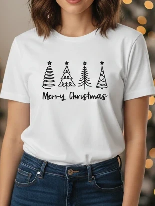🎅 T-shirt de Noël, brand: Teetoi, condition: New with tags, size: XS / 34 / 6, €14.90, €16.35 includes Buyer Protection Pro