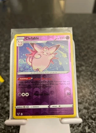 Clefable reverse holo, marque: Pokémon, état: Très bon état, 2,11 €, 2,92 € Protection acheteurs incluse