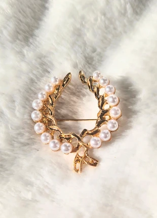 Spilla colore con perle, état: Neuf sans étiquette, 5,00 €, 5,95 € Protection acheteurs incluse