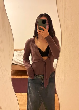 100% cashmere wrap tie cardigan, brand: Cashmere, condizioni: Ottime, taglia: M / IT 42 / EU 38, €33.00, €35.35 include la Protezione acquisti