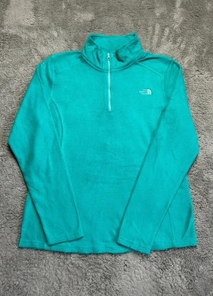 Gilet / Veste 1/4 zip polaire the north face bleu L logo brodé - Nouvelle collection #4319, marca: The North Face, estado: Muito bom, tamanho: L / 40 / 12, €24.50, €26.43 inclui Proteção do Comprador Pro