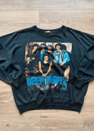 Sweat vintage Made in UK Deep Purple années 1987 noir taille M, brand: Vintage Dressing, condition: Very good, size: M, €39.00, €41.65 includes Buyer Protection Pro