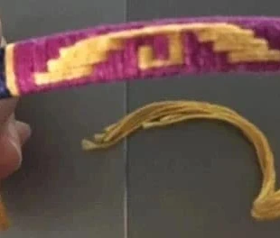 Bracelet artisanal neuf – Violet & Jaune, zustand: Neu, 3,50 €, 4,38 € inklusive Vinted-Käuferschutz