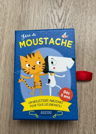 Jeu de Moustache, merk: Auzou, staat: Nieuw met prijskaartje, maat: 5 jaar / 110 cm, € 5,00, € 5,95 inclusief Kopersbescherming