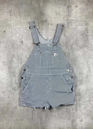 Salopette Carhartt à rayures, merk: Carhartt, staat: Goed, maat: M / 38 / 10, € 49,99, € 53,19 inclusief Kopersbescherming Pro