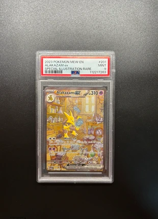 Pokemon Card Alakazam Illustration Rare Alternate Art 201/165 151 Psa 9 no Charizard, merk: Pokémon, staat: Nieuw zonder prijskaartje, € 79,90, € 84,60 inclusief Kopersbescherming