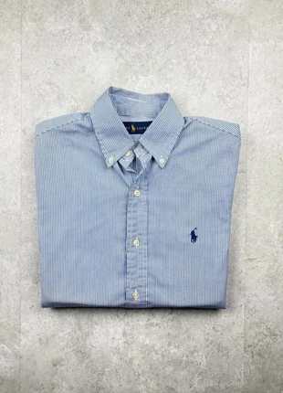 Chemise Ralph Lauren Rayée Bleu et Blanche | Taille XS, marke: Ralph Lauren, zustand: Sehr gut, größe: XS, 30,00 €, 32,20 € inklusive Vinted-Käuferschutz