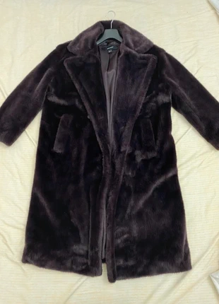 cappotto lungo ecopelliccia viola scuro taglia M, marque: Vero Moda, état: Très bon état, taille: M / 38 / 10, 20,00 €, 21,70 € Protection acheteurs incluse