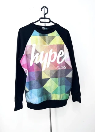 Sweat HYPE by Gold taille M Noir & Multicolore Streetwear Graphique, merk: Hype, staat: Heel goed, maat: M, € 5,00, € 5,95 inclusief Kopersbescherming