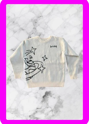 Pull y2k vintage blanc et motif de planètes S, marque: y2k, état: Neuf sans étiquette, taille: S, 30,00 €, 32,20 € Protection acheteurs incluse