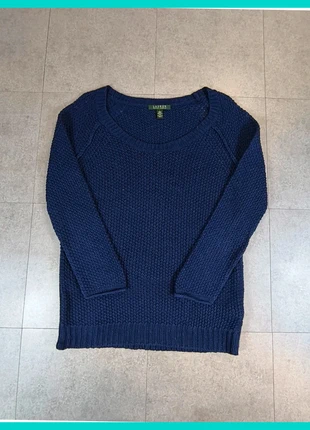 Pull maille épaisse Ralph Lauren – Femme L – Bleu marine – 100% coton #140, marke: Ralph Lauren, zustand: Sehr gut, größe: L / 40 / 12, 20,90 €, 22,65 € inklusive Vinted-Käuferschutz