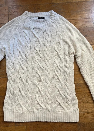 pull en maille torsadé, marque: Zara, état: Très bon état, taille: L, 10,00 €, 11,20 € Protection acheteurs incluse