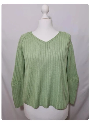 Pull femme col V à coudières motifs graphiques des années 90-2000, brand: Vintage, condizioni: Ottime, taglia: L / IT 44 / EU 40, €10.00, €11.20 include la Protezione acquisti Pro