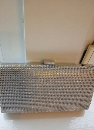 Sparkly clutch/shoulder bag, brand: Source Unknown, condition: Very good, £5.00, £5.95 includes Buyer Protection