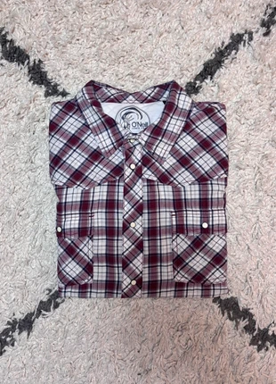 Chemise à carreaux bordeaux et blanche Homme O'Neill taille XL très bon état, brand: O'Neill, condizioni: Ottime, taglia: XL, €15.00, €16.45 include la Protezione acquisti