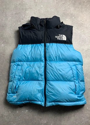 Doudoune The North Face 700 sans manches 1996 Retro Nuptse - bleu/noir - taille M femme, marque: The North Face, état: Très bon état, taille: M / 38 / 10, 45,00 €, 47,95 € Protection acheteurs incluse