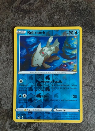 Relicanth 044/195 Epée et Bouclier Tempete Argentée Reverse Pokemon, brand: Pokémon, condition: Good, €1.00, €1.75 includes Buyer Protection Pro