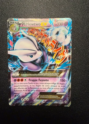 M mewtwo ex 63/162, marke: Pokémon, zustand: Gut, 15,00 €, 16,45 € inklusive Vinted-Käuferschutz