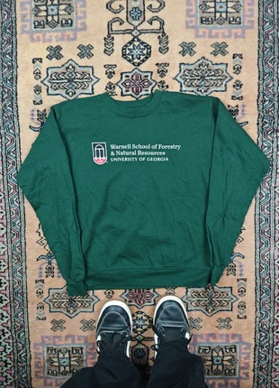 Sweat-shirt crewneck Vintage vert Warnell School of Forestry & Natural Resources S, marca: Warnell School of Forestry & Natural Resources, estado: Muy bueno, tamaño: S, 7,00 €, 8,05 € Protección al comprador incluida