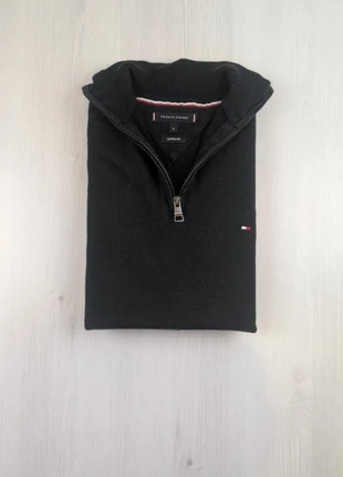 Pull 1/4 Zip Noir Tommy Hilfiger Logo Brodé/ Taille M / 005, marque: Tommy Hilfiger, état: Très bon état, taille: M, 30,00 €, 32,20 € Protection acheteurs (Pro) incluse