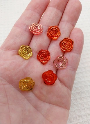 Bouton de couture fleur multicolore 13mm - 8pcs A1433, marca: Mercerie Syllikan, estado: Muy bueno, 2,25 €, 3,06 € Protección al comprador Pro incluida