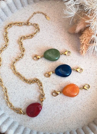 Collier interchangeable à petits maillons dorés, marca: Boutique indépendante, estado: Muito bom, €55.00, €58.45 inclui Proteção do Comprador