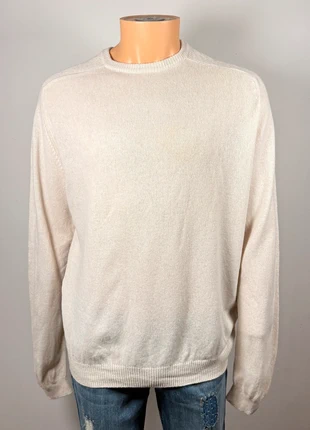 Beige wool men’s sweater, classic soft style, marca: Celio, estado: Bom, tamanho: L, €8.90, €10.05 inclui Proteção do Comprador
