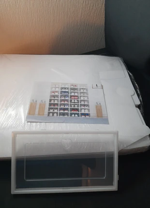 12 Plastic Shoe 👞 Boxes with Doors, brand: The Unbranded Brand, condition: New without tags, £4.50, £5.43 includes Buyer Protection