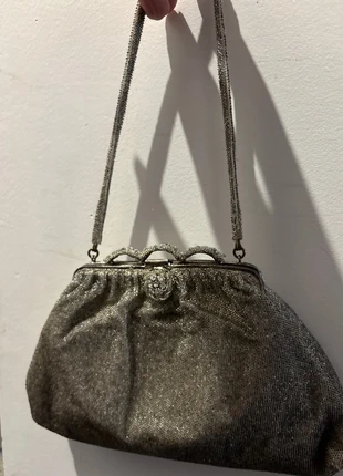 Petit sac de soirée Blazer à perles – Vintage – Fermoir bijou brillants et intérieur satin, marque: blazer, état: Très bon état, 59,00 €, 62,65 € Protection acheteurs incluse