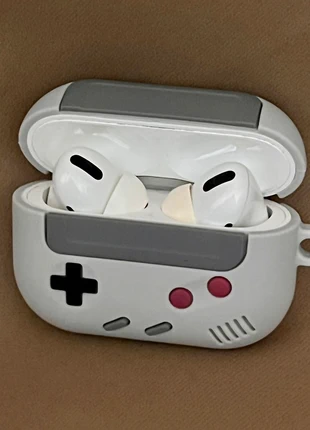 🎮 Coque silicone gris étui écouteurs Bluetooth a i r pods Pro pods Pro 2 game boy, brand: Apple, condition: New without tags, €30.00, €32.20 includes Buyer Protection