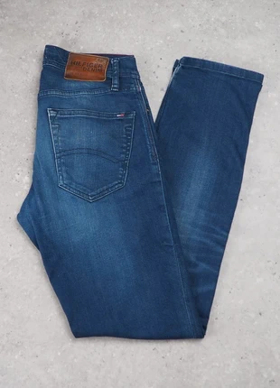 Jeans homme Hilfiger Denim Scanton bleu foncé logo brodé - Taille 28x32, brand: Hilfiger Denim, condition: Very good, size: W28, €20.00, €21.70 includes Buyer Protection Pro
