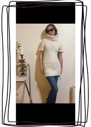 Pull grosse maille col roulé, brand: Jennyfer, condition: Very good, size: S / 36 / 8, €6.00, €7.00 includes Buyer Protection