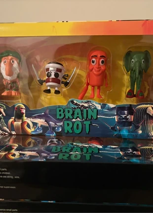 Collection de 6 figurines BrainRot - neuf emballer !, marca: Funko Pop, estado: Novo com etiquetas, tamanho: 8 anos / 128 cm, €10.00, €11.20 inclui Proteção do Comprador