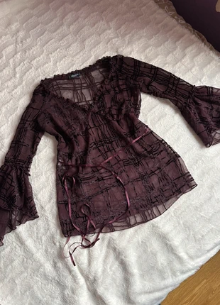 Blouse fairycore violet y2k, marque: y2k, état: Très bon état, taille: S / 36 / 8, 17,99 €, 19,59 € Protection acheteurs incluse