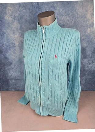 Polo Ralph Lauren cardigan bleu zip maille torsadée femme taille M “57A”, marque: Ralph Lauren, état: Très bon état, taille: M / 38 / 10, 40,00 €, 42,70 € Protection acheteurs (Pro) incluse