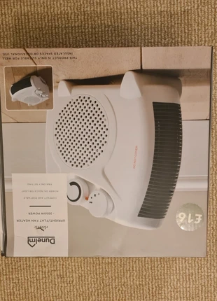 Dunelm fan heater, brand: Dunelm, condition: New with tags, £8.00, £9.10 includes Buyer Protection