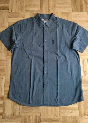 Chemise à carreaux manches courtes Columbia bleu taille XL, marque: Columbia, état: Satisfaisant, taille: XL, 6,00 €, 7,00 € Protection acheteurs incluse