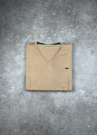 Pull À Col V Maille Lacoste Taille 38 M Femme Beige Logo Brodé #LA265, marque: Lacoste, état: Très bon état, taille: M / 38 / 10, 36,00 €, 38,50 € Protection acheteurs (Pro) incluse