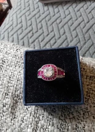 Bague plaqué argent. J expédie uniquement par Chronopost, marca: Fashion Jewelry, estado: Muito bom, tamanho: 18,5 mm Ø / 19,5, €3.50, €4.38 inclui Proteção do Comprador